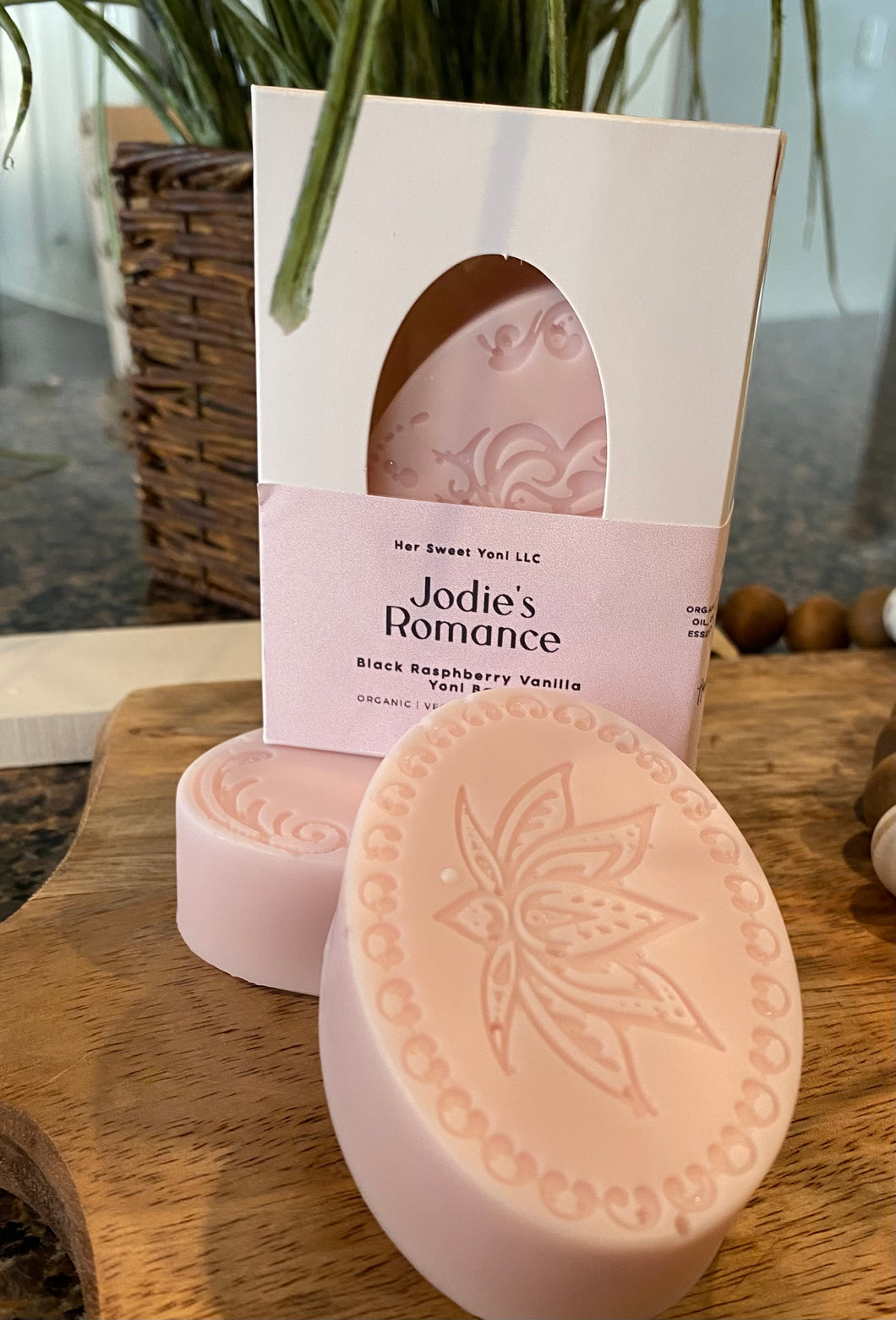 Jodie’s  Romance Raspberry Vanilla Yoni Bar