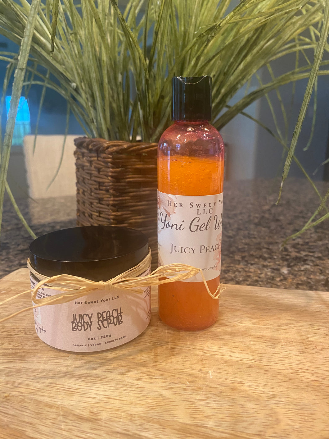 Travel Body Scrub & Yoni Gel Wash